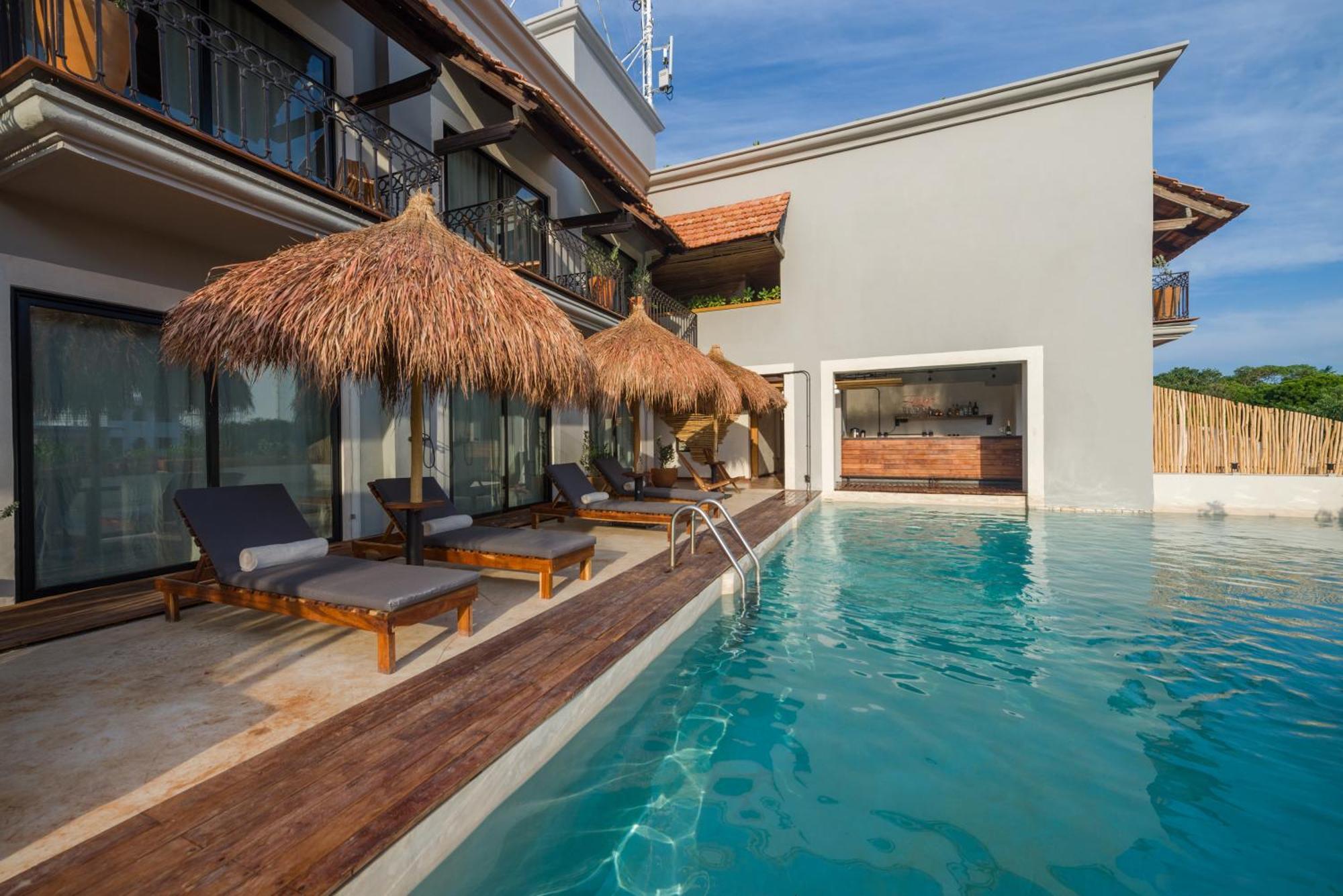 Caribbean Paradise Hotel & Spa - 5Th Avenue Playa del Carmen Bagian luar foto