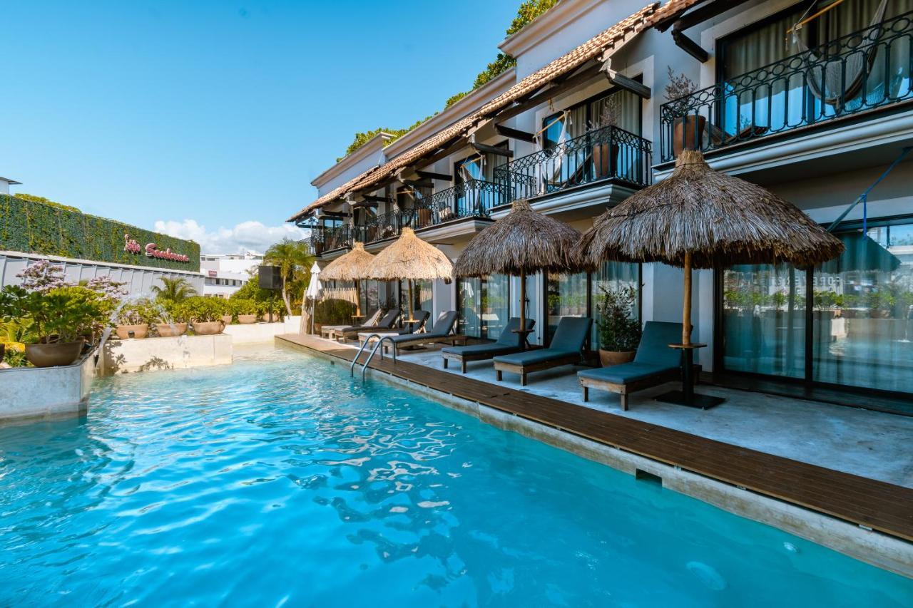 Caribbean Paradise Hotel & Spa - 5Th Avenue Playa del Carmen Bagian luar foto